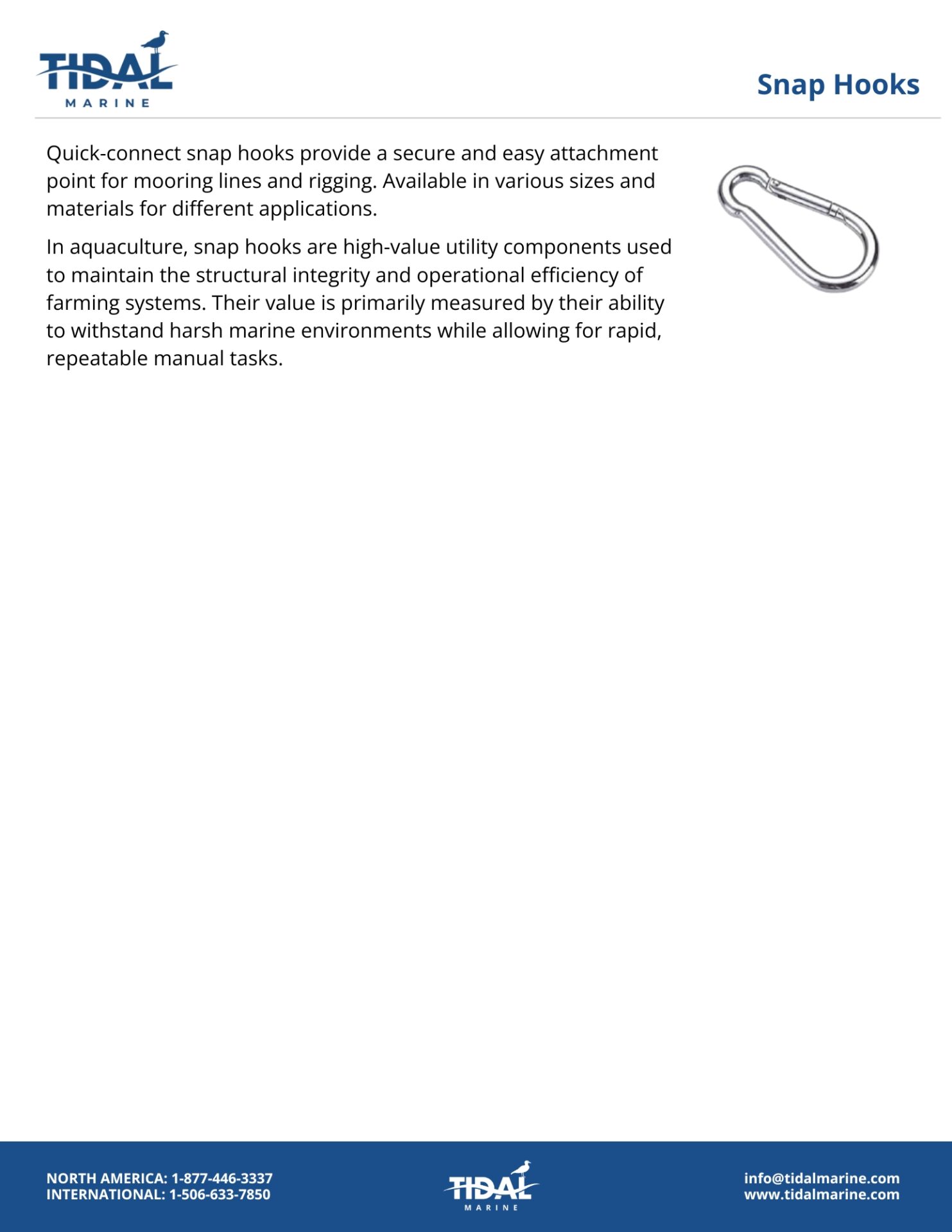 snap hooks
