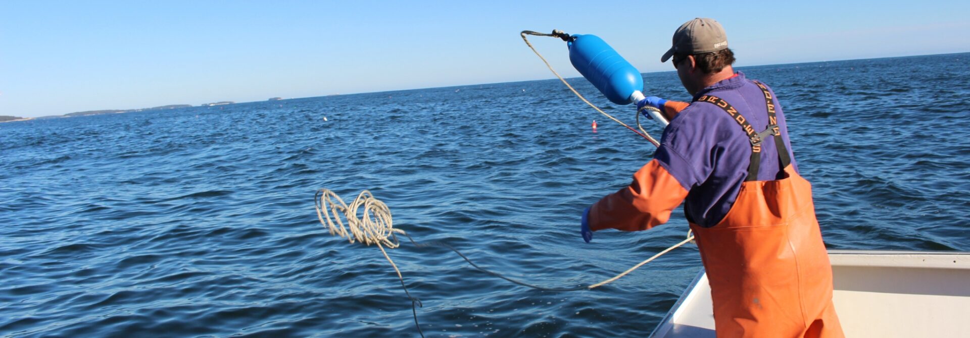 Commercial Fisherman at sea