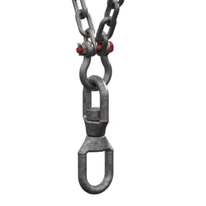 Eye and Eye Swivel on Mooring Shackle