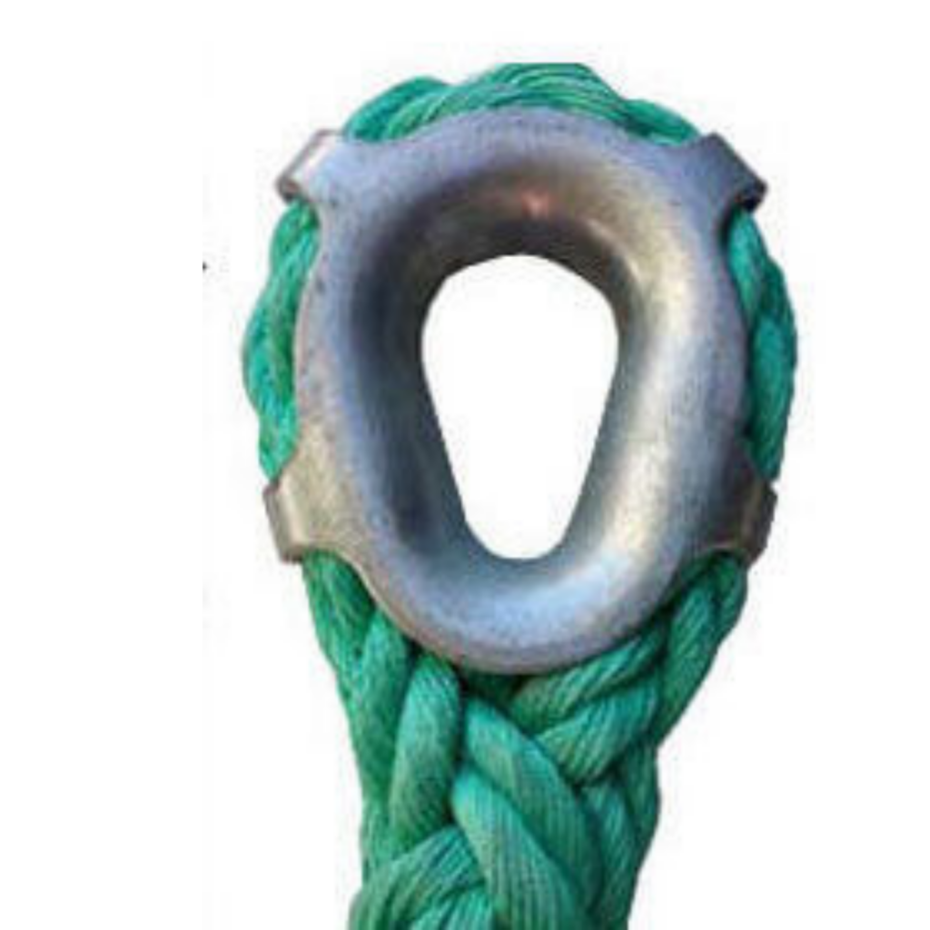 Synthetic Tidal Thimbles offer an innovative, lightweight yet heavy-duty solution for the marine towing and mooring industry. Designed for easy handling and superior strength, they feature a generous inside dimension to accommodate our marine towing shackles or large standard shackles.