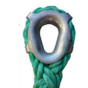 Synthetic Tidal Thimbles offer an innovative, lightweight yet heavy-duty solution for the marine towing and mooring industry. Designed for easy handling and superior strength, they feature a generous inside dimension to accommodate our marine towing shackles or large standard shackles.